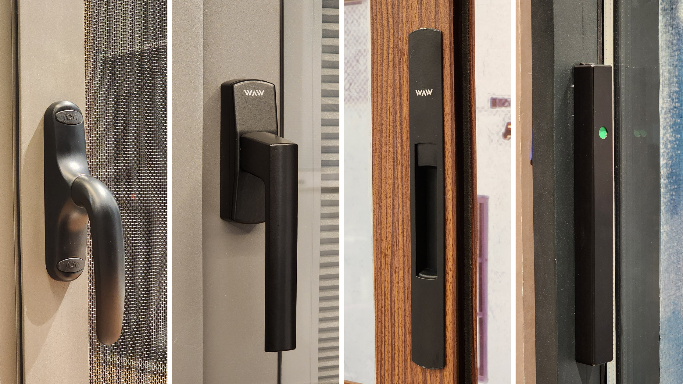 Window handles to match your aesthetics in interior design